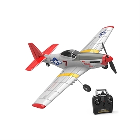VOLANTEX P-51D Mustang 400mm 4CH Brushed Aereo RTF EPP con Gyro V761-5