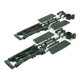 SWORKz S104 EVO Rear Lower Shorty Arm/Upright for 12mm hex (2) SW2503138