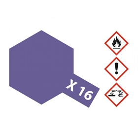 TAMIYA colore acrilico X-16 Purple 10ml 81516a