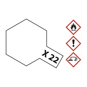 TAMIYA colore acrilico X-22 Clear 23ml 81522a