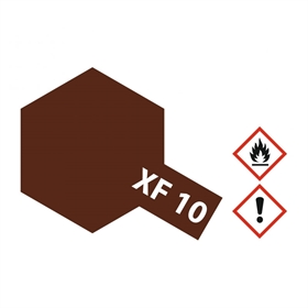 TAMIYA colore acrilico XF-10 Flat Brown 10ml 81710