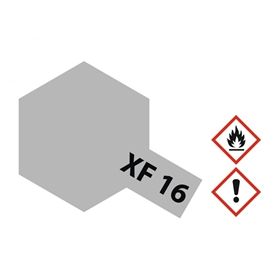 TAMIYA colore acrilico XF-16 Flat Aluminium 10ml 81716