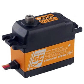 SAVOX SC1268SG+ PLUS HV Ultra Torque, servo digital, coreless, alu case, 2BB, 26 kg 0,11sec, 7,4V 1268hvplus