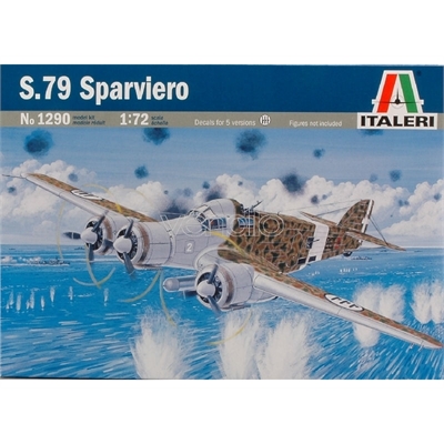 ITALERI AEREO S. 79 SPARVIERO 1:72 - IT1290