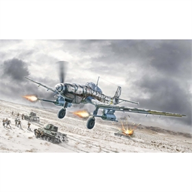 ITALERI Aereo Junker Ju87 G-2 Kanonenvogel 1/72 IT1466