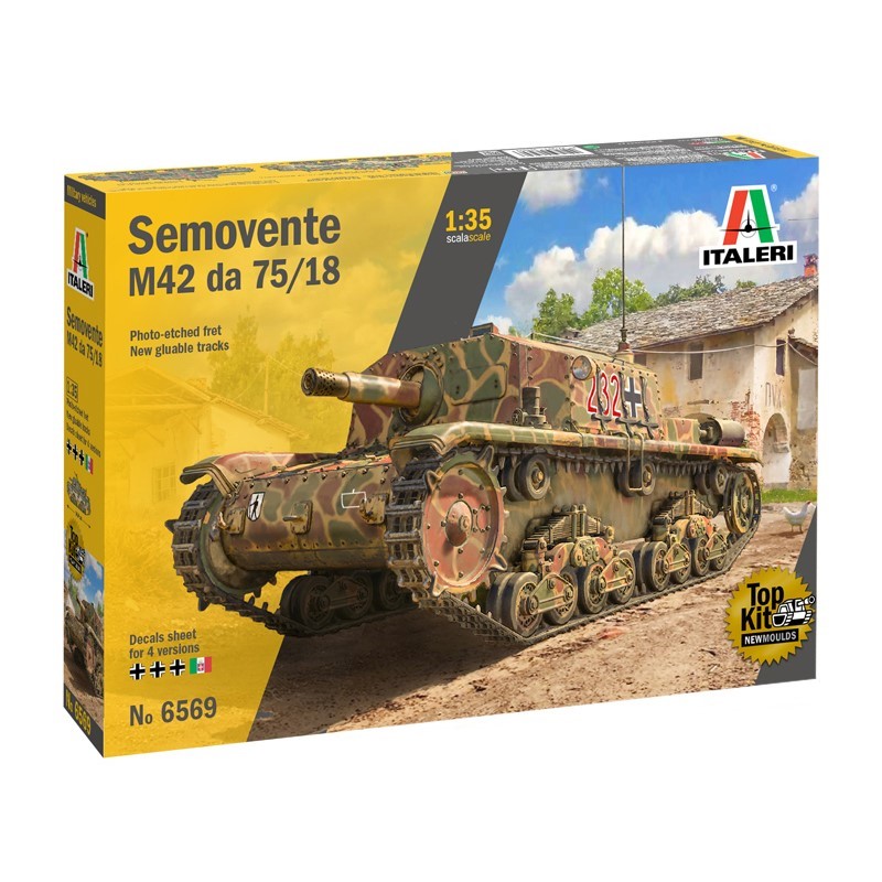 ITALERI SEMOVENTE M42 da 75/18mm 1/35 - [IT6569]