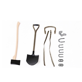 ROC HOBBY 1:6 1941 MB Scaler Axe and Shovel set - set Ascia e Pala roc-c1038