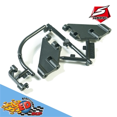 SWORKz 1/8 S35GT/E Wing Mount Set - SW220016