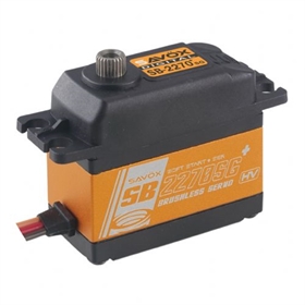 SAVOX SB-2270SG+ HV Digital Brushless Servo 40kg 0,12sec, 7,4V SV2270SG+