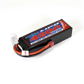 VOLTZ batteria LiPo 4200mah 4S 14.8V 30C Deans vz0413002s