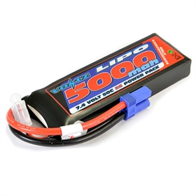 VOLTZ batteria LiPo 5000mah 2S 7.4V 50C EC5 vz0413002s