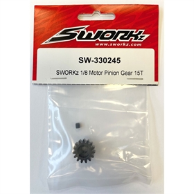SWORKz pignone 15T M1 5mm in acciaio SW330245