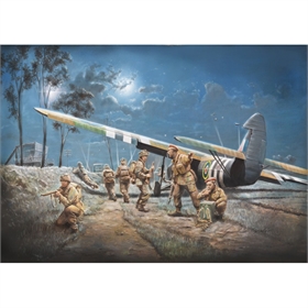 Italeri Aereo AS.51 HORSA Mk.I with BRITISH PARATROOPS IT1356