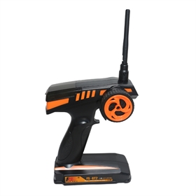 FlySky GT2 radiocomando a volantino 2 canali 2.4 Ghz. + ricevente GR3E FS-GT2