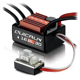 Hobbywing QUICRUN WP-16BL30 30/180A. Waterproof 2-3S regolatore elettronico sensorless 30110000 HW30110000