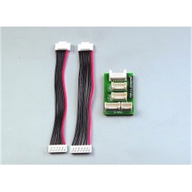 MULTIPLEX set cavetti adattatori LiPo BX-Graupner/Robbe B. MP86003