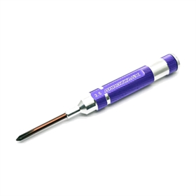 ARROWMAX cacciavite Phillis a stella 3.5 x 60mm con Impugnatura in Alluminio VIOLA AM-140134