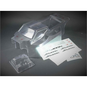 SWORKz Falcon 1 Bruggy Style Clean Body Shell Set (Pre-Cut 90%) Truggy S35-T2 e T2e SW258003C_01-1-1-1-1-1-1-1