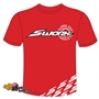 S-Workz original RED T-Shirt taglia Large - SW970024L