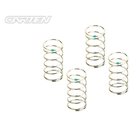 CARTEN Front Shock Spring 14x30-7 1/4N - GREEN NHA511