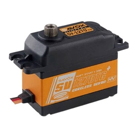 SAVOX SV-1270TG+ Servo Digitale HV PLUS Ultra Torque 40kg 0.11sec ingranaggi Titanio SV1270TG+