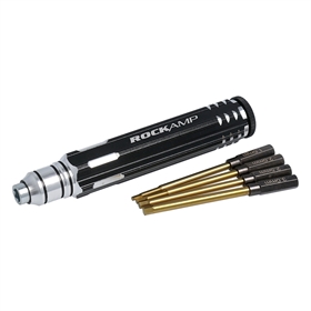 RockAmp cacciavite brugola 4 in 1 HSS Titan Plated (1.5-2.0-2.5-3.0mm) RA50322