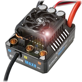 Hobbywing EZRUN MAX8 G2S 160A. 2-6s Regolatore brushless waterproof BEC 6.0A. HW30103205