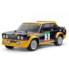 TAMIYA FIAT Abarth Rally Olio FIAT 4WD MF-01X con carrozzeria verniciata 1/10 TA47494