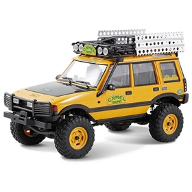 FMS 1/24 Land Rover Discovery prima generazione Camel Trophy RTR Giallo FMS12483
