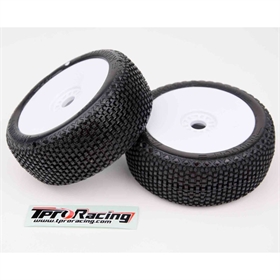 TPRO HARPOON ULTRA SOFT T5 - Coppia Gomme 1/8 Off-Road montate con cerchio e inserti (2) TP3306XR03T5A