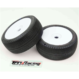 TPRO SKYLINE SUPER SOFT T4 - Coppia Gomme 1/8 Off-Road montate con cerchio e inserti (2) TP330803T4