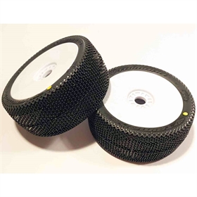 TPRO TAIMANA SUPER SOFT T4 - Coppia Gomme 1/8 Off-Road montate con cerchio e inserti (2) TP331403T4
