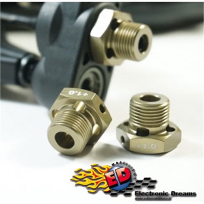 S-Workz S35-3 Trascinatori ruota alleggeriti 17mm per asse da 6mm L 5.5mm + 1mm (2) - SW330575