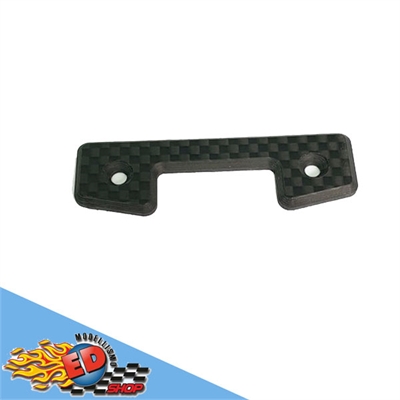 SWORKz S35-4 Carbon Rear Wing Washer Plate ?by RC Carbon Cavalieri? - SWC3223