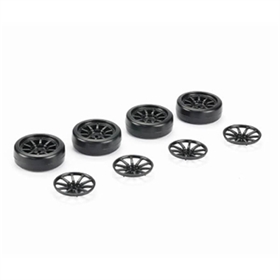 CARISMA GT24 DRIFT WHEEL SET (4) ca16349