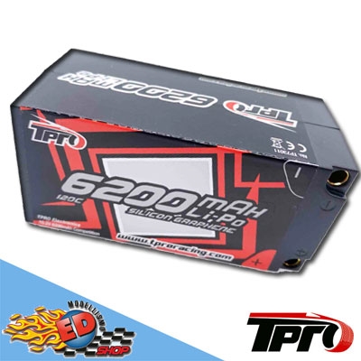 TPRO Electronics HV LiPo Competition 15,2V 6200mha 120C 5mm Shorty - TP73011
