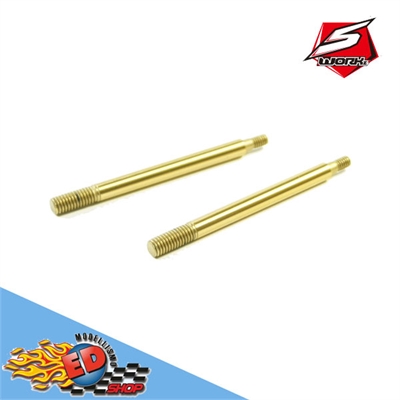 SWORKz S35GT/GT2 Series Teflon Coated Durable Shock Shaft (45.5mm)(2PC) - SWC338099