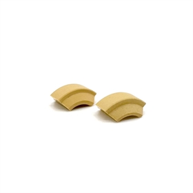 SWORKz S35-GT2.2 FTE Tornado GT 4-Shoes Clutch Shoes Set (Yellow Material) (2) SW339029Y