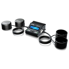 SKYRC RSTW PRO Tyre Warmer scaldagomme con centralina digitale e cuffie rigide in silicone sk600064-06