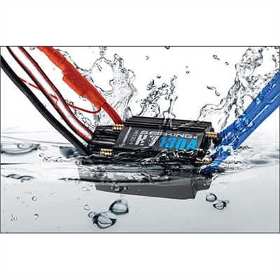 Hobbywing SEAKING V3 130A. HV regolatore elettronico waterproof con raffreddamento ad acqua 30301200 - SE30301200