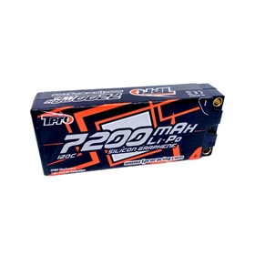 TPRO Electronics HV LiPo Competition 7,6V 7200mha 120C 5mm Mid-Shorty TP73019_2