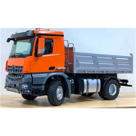 HUINA TOYS Camion K5701 Kabolite 4x4 dump truck con Luci Suoni e cassone ribaltabile 1:14 ARANCIONE CY5701
