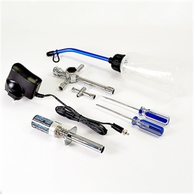 FASTRAX Nitro Starter Kit Glow Starter+cacciaviti+chiave candela+riempitore FAST400EU