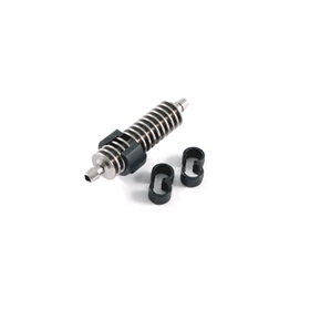 FASTRAX Raffreddatore gas di scarico con supporto SILVER fast897