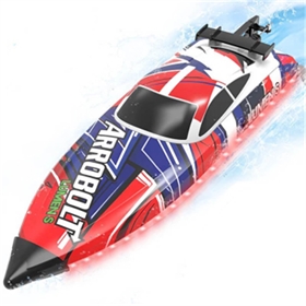 VOLANTEX Arrobolt LUMEN SR40 Brushless Boat ARTR RED con scafo illuminato a LED v797-6r-bl