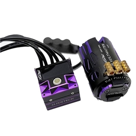 FURITEK COMBO SLIDE TECH ESC Sensored + VOLTMASTER 10.5T Brushless Motor Sensored Midnight Purple DRIFT e STOCK RACING FUR2656