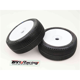TPRO SNIPER MEDIUM T2 - Coppia Gomme 1/8 Off-Road montate con cerchio e inserti (2) TP3313XR03T2A