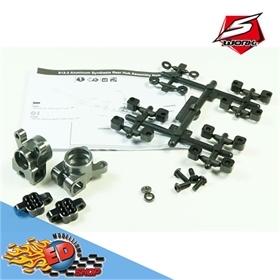 SWORKz S12-2 Aluminum “Synthesis” Rear Hub System (1Set) SW33204041_1