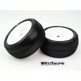 TPRO 1/8 Truggy MAGIC SQUARE Sportiline Tire Pre-Mounted (2) TP3402SP03R3-1