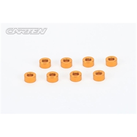 CARTEN Aluminium Spacer 3x6x3mm (8) NBA349